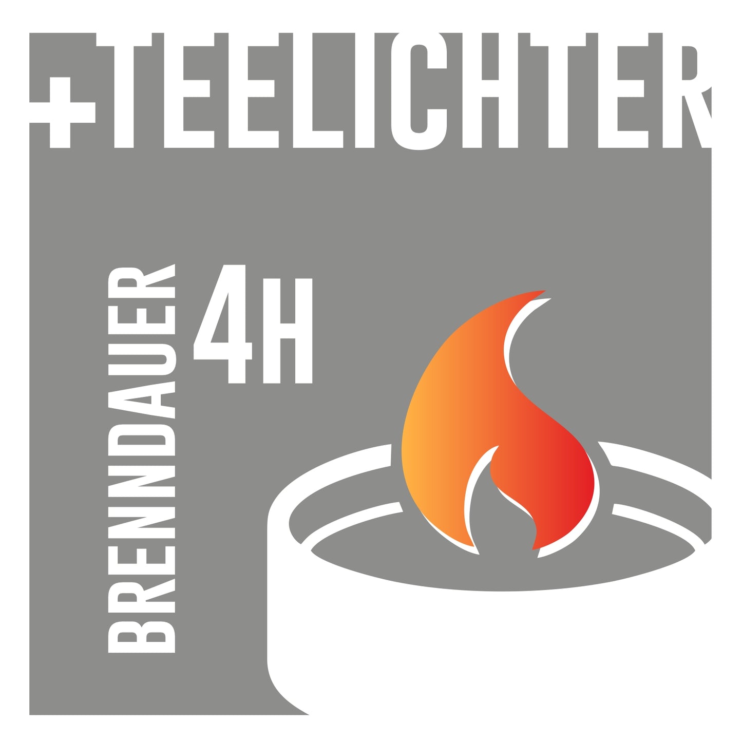 Duft-Teelichtkerzen "Orange Mango" 4h - by GIES -