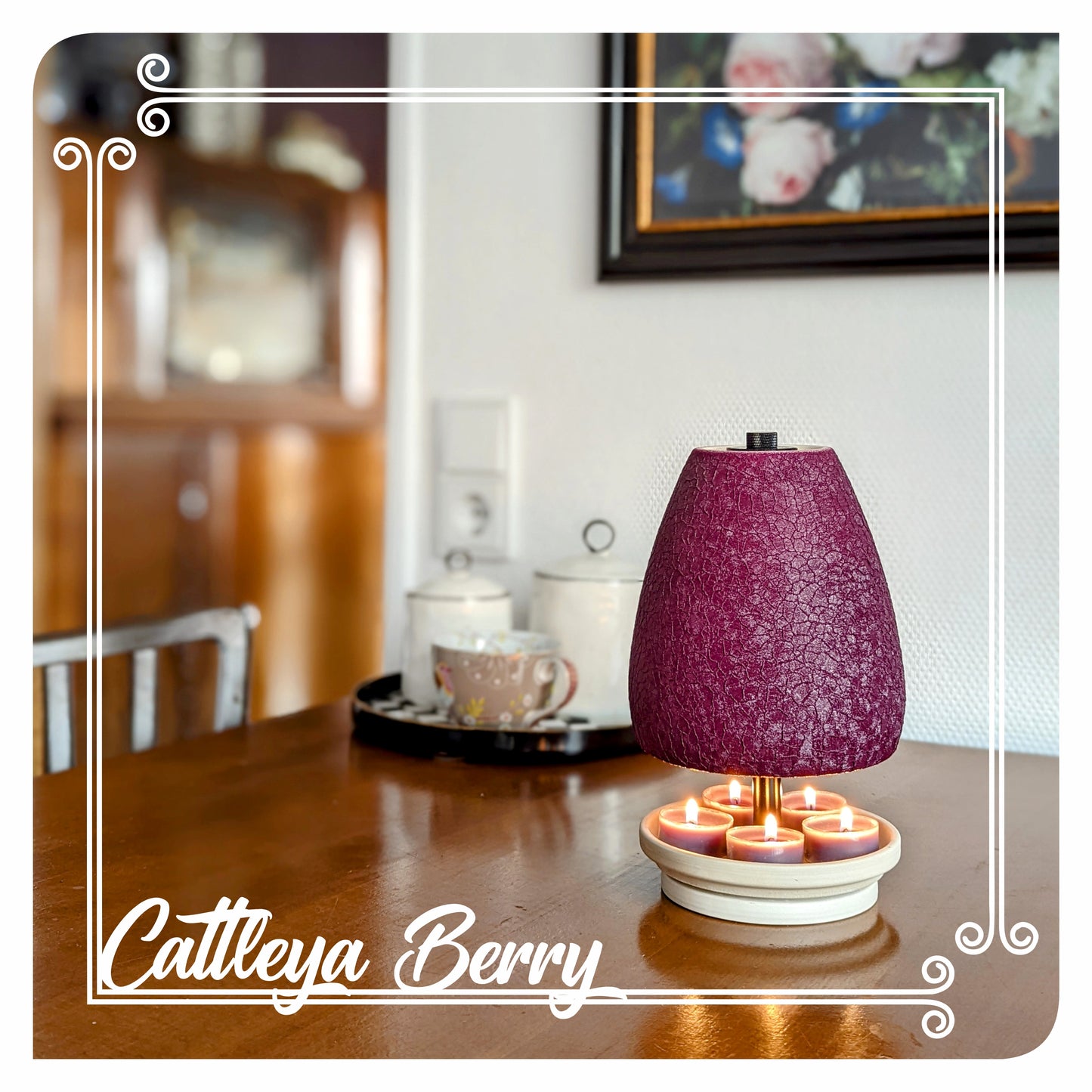Teelichtofen - CATTLEYA BERRY -